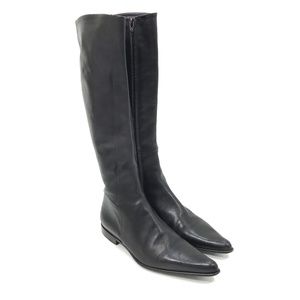 Free Lance Paris Black Leather Tall Boots